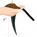 The Elixir Hoe Hand Plow Hoe Korean Style Ho-mi, Best Organinc Gardening & Horticulture Hand Tool   